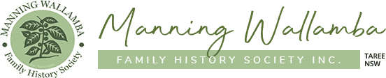 Manning Wallamba Family History Society Inc. | Taree and Manning Valley NSW